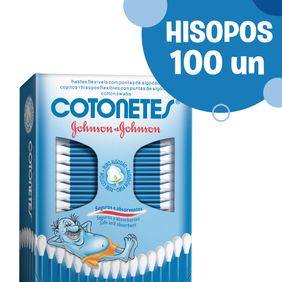 Cotonetes Jonhson's Baby 100un