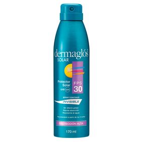 Protector Solar FPS 30 Spray Invisible Dermaglós 170ml