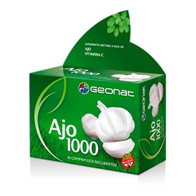 Suplemento Dietario Geonat Ajo 1000 Provefarma 60 comprimidos