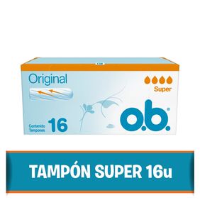 Tampones Originales Super OB 16un