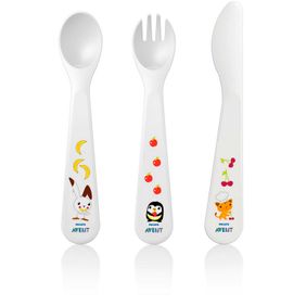 Cuchara, Tenedor y Cuchillo 18M+ Philips Avent