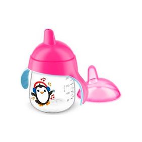 Vaso Magico Premium con Asas Rosa Philips Avent 260ml