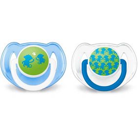 Chupetes Anatómicos Decorados Monitos 6-18 meses Philips Avent