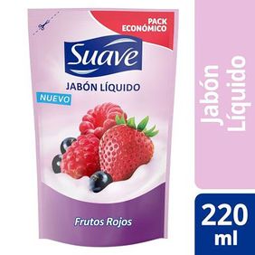 Jabón Líquido Frutos Rojos Suave 220ml