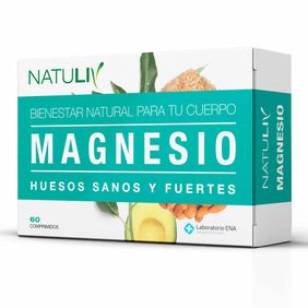 Suplemento Dietario Natuliv Magnesio ENA 60 comprimidos