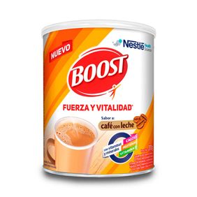 Suplemento Nutricional polvo Café c/ leche Boost x 370 gr
