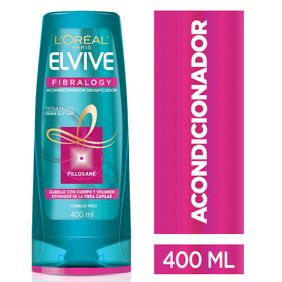Acondicionador Fibralogy Elvive x 400 ml