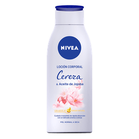 Loción Corporal Cereza Piel Normal a Seca Nivea 400ml