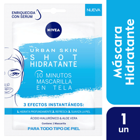 Mascara Facial Shot Iluminador Nivea