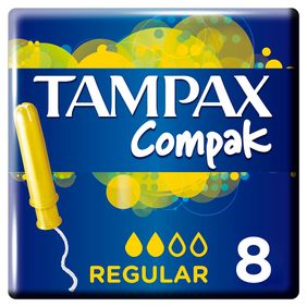 Compak Regular Tampax 8un