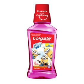 Enjuage Plax Kids 6+ Minions Tutti Fruti Colgate 250ml