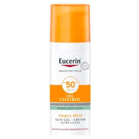 Sun Gel Crema Facial Toque Seco FPS 50+ Eucerin 50ml