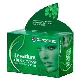 Suplemento Dietario Geonat Levadura de Cerveza Provefarma 100 comprimidos