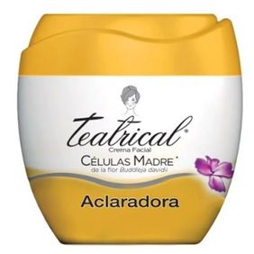 Crema Facial Aclaradora Teatrical 200gr