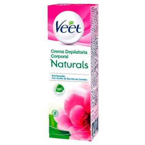 Crema Depilatoria Corporal Naturals Veet x 100 ml