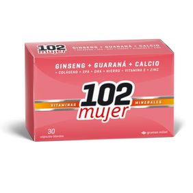 Suplemento Dietario 102 Mujer x 30 comp