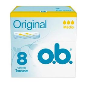 Tampones Original Medio OB x 8 unidades