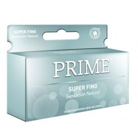 Preservativos Super Fino Prime x 12 Un