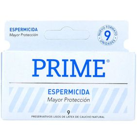 Preservativos Espermicida Mayor Proteccion Prime x 12u
