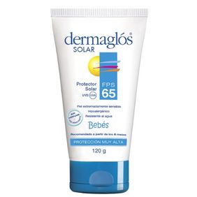 Protector Solar Bebes FPS65 Dermaglos x120 Gr
