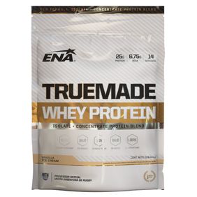 Suplemento Deportivo Whey Protein True Made Vainilla Ice Cream ENA 453g