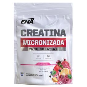 Suplemento Deportivo Creatina Micronizada sabor Fruit Punch ENA 300g