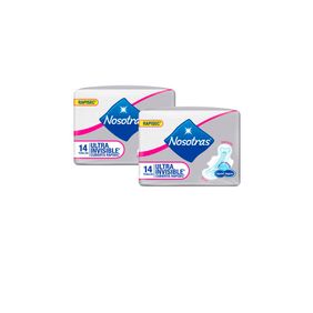 Toalla Femenina Ultra Invisible Nosotras x14 Un