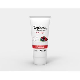 Crema para Manos Frutos Rojos Vitalidad Rapiderm x70 Gr