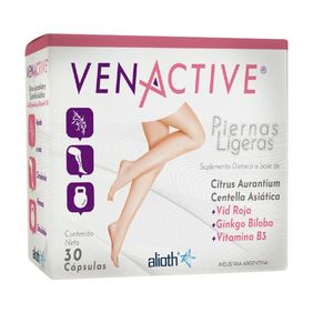 Suplemento Dietario Venactive x 30 Capsulas Alioth