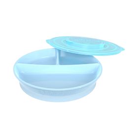 Plato Twistshake Dividido +6m Celeste