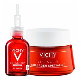 Combo Protocolo Anti-Manchas Vichy Liftactiv Serum B3 + Liftactiv Collagen Specialist