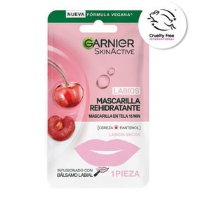 Mascara Facial Reparadora Labios  Garnier  SkinActive Cereza