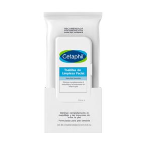 Toallitas de Limpieza Facial Cetaphil x 25 Un