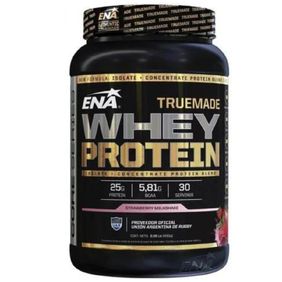 Suplemento Deportivo Whey Protein True Made Strawberry Milkshake ENA 930g