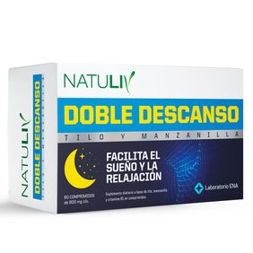 Natuliv Suplemento Dietario x60cmp Doble Descanso