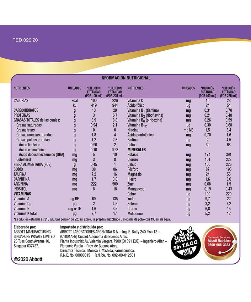 tabla_pediasure_chocolate_400g