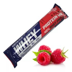 Barra Proteica Whey Protein Bar Mervick Lab Sabor Frambuesa