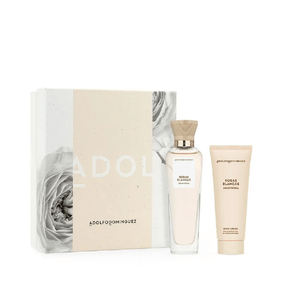 Estuche Adolfo Dominguez Agua Fresca de Rosas Blancas EDT 120 Ml + Body Lotion 75 Ml