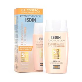 Fotoprotector +50 Fusion Water Color Light Isdin x50 ml