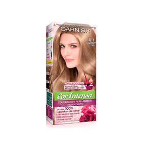 Tintura Garnier Nut 8.1 Rubio Claro Ceniza x 45 gr