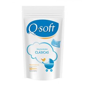 Q Soft Toallas Humedas Clasicas  x 50 U
