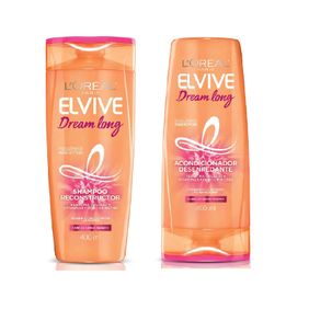 Combo Elvive Shampoo + Acondicionador Dreamlong Reconstructor 400 Ml