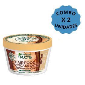 Combo X 2 Tratamiento Capilar Fructis Cacao 350 Ml