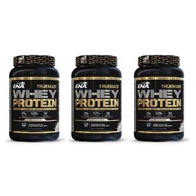 Combo Suplemento Deportivo Whey Protein True Made ENA 930g Pack x 3 Vainilla