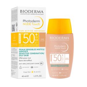 Photoderm Nude Touch FPS50+ Tono Dorado Bioderma x40Ml