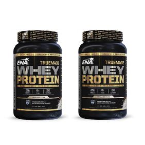 Combo X 2 Suplemento Ena Whey Protein True Made Vainilla