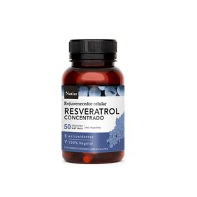 Natier Resveratrol Rejuvenecedor Natural X 50 Capsulas
