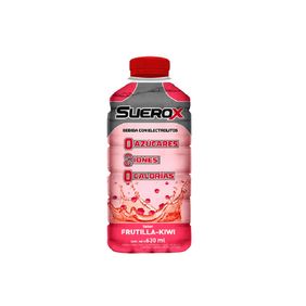 Suerox Bebida Hidratante Con Electrolitos Frutilla Kiwi 630 Ml