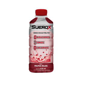 Suerox Bebida Hidratante Con Electrolitos Frutos Rojos 630 Ml