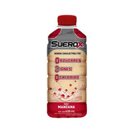 Suerox Bebida Hidratante Con Electrolitos Manzana 630 Ml